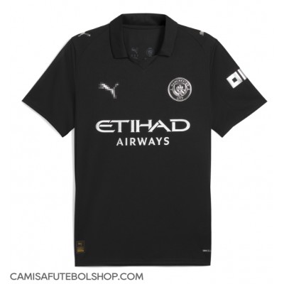 Camisa de time de futebol Manchester City Josko Gvardiol #24 Replicas 2º Equipamento 2025-26 Manga Curta Camisa de time de futebol Manchester City Josko Gvardiol #24 Replicas 2º Equipamento 2025-26 Manga Curta